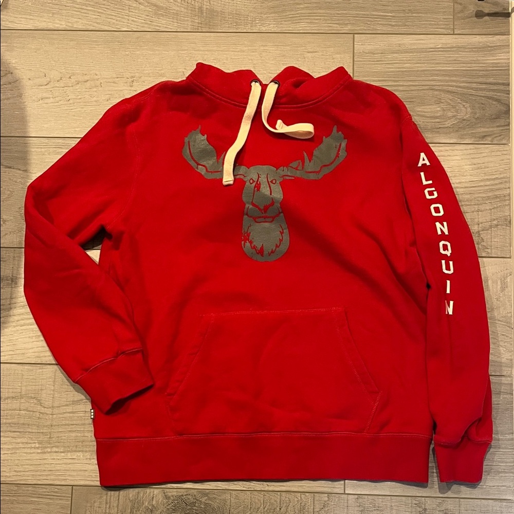 Algonquin Red Moose Sweater